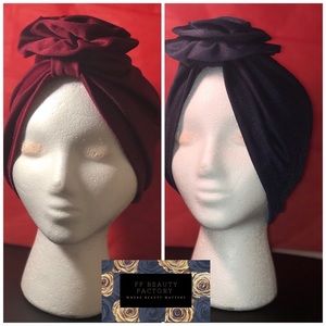 Small flower puff bonnets